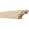 Ekena Millwork 6in. W x 8in. H x 36in. L Rivera Woodgrain TimberThane Rafter Tail, Primed Tan RFTUR06X08X36RIVRCPR - alternate 1